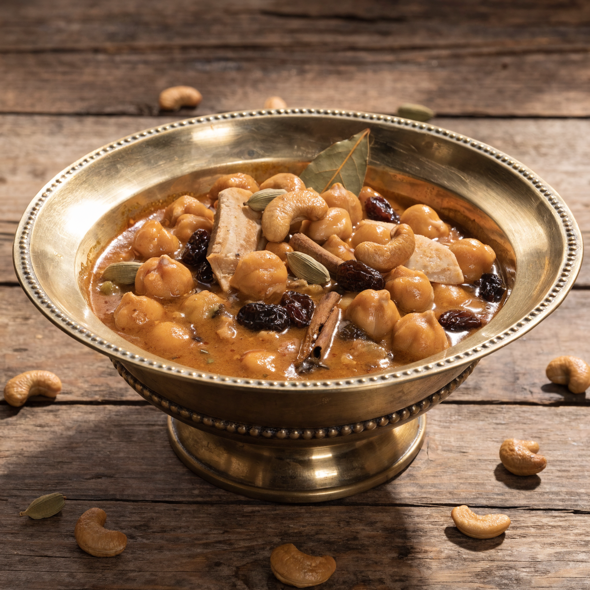 Himachali Madra in a brass bowl